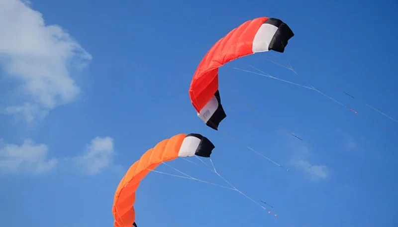 Free Shipping quad line power kites for adults kites inflatable show kites colorful flying giant professional kite paragliding