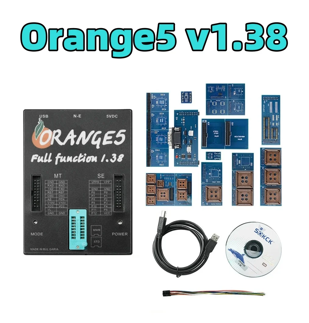 

2024 Orange5 v1.38 Full License Features ECU Orange 5 Plus Universal Eeprom Adapter Full Adapter Progress High Quality