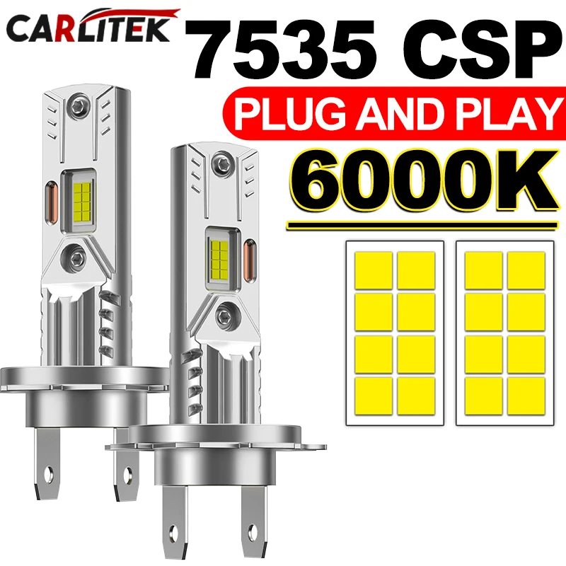 2PCS H4 Led Headlig…