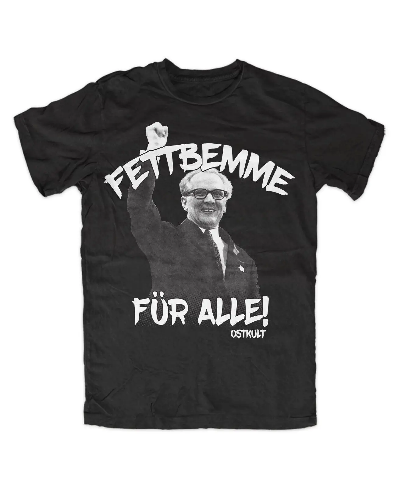 East cult Fettbemme T-shirt GDR cult Honnie East Germany VEB wall Simson Minol