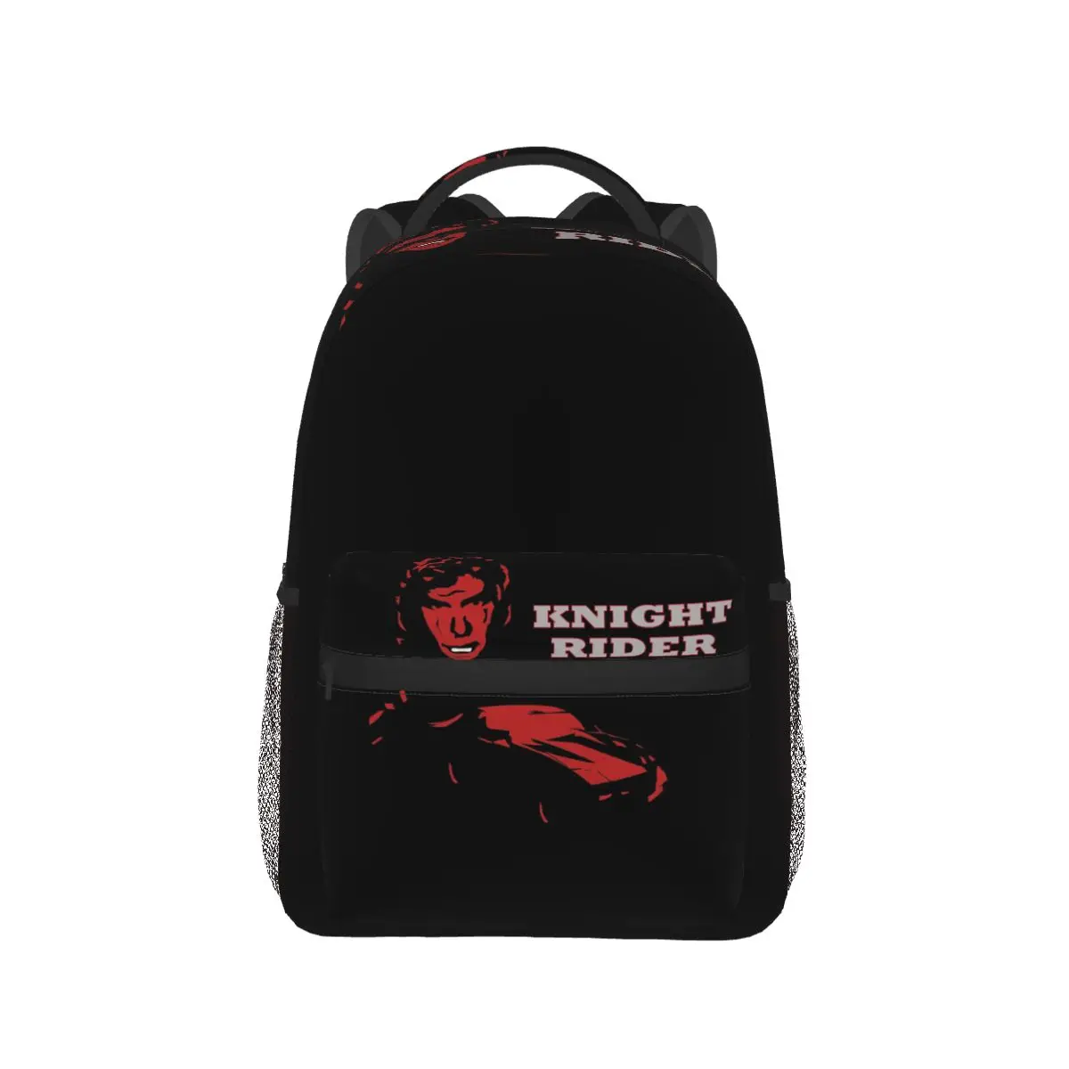 

Knight Rider Logo Backpack Hot Sale Daypack Large Capacity Boys Girls BookBag School Bag Shoulder Bags for Men Women
