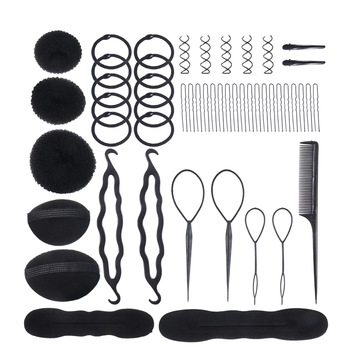

chignon maker hair bun maker hair styling tool hair braiding tool donut hair bun maker