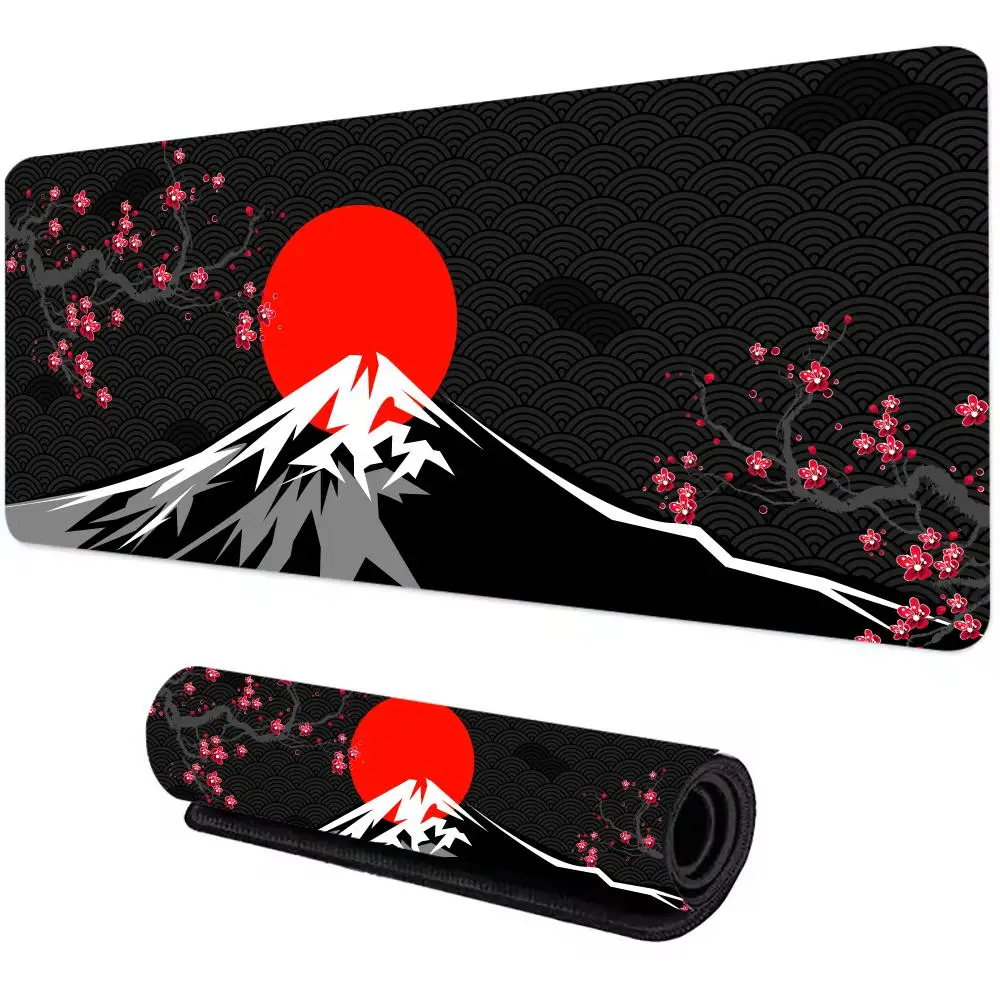 Mount Fuji Mouse Pad Large Computer Office Game Table Mats XXL Rubber Anti-slip Gaming Keyboard Mousepads Long Desk Pads 300X600
