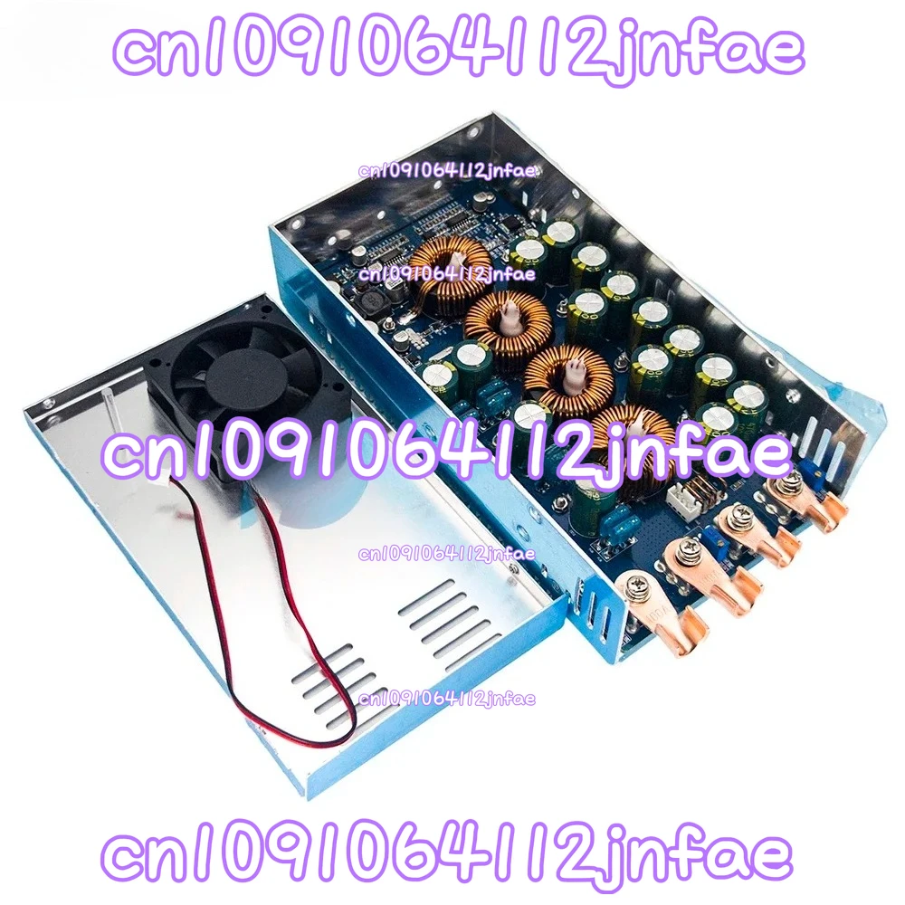 2000W 100A CC CV Charging Boost Power Supply 12-60V to 15-80V DC-DC Boost Converter Voltage Regulator with Voltmeter