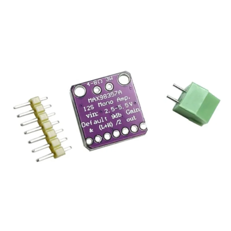 AED6-Max98357 I2S 3W Kelas D Amplifier Antarmuka Breakout Modul Dekoder Dac Papan Audio Tanpa Filter untuk Raspberry Pi Esp32