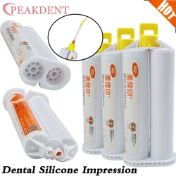 50ml Dental Silicone Impression Materials Light Body Silicone Rubber Elastomeric Dental Impression Material Dentistry Molds