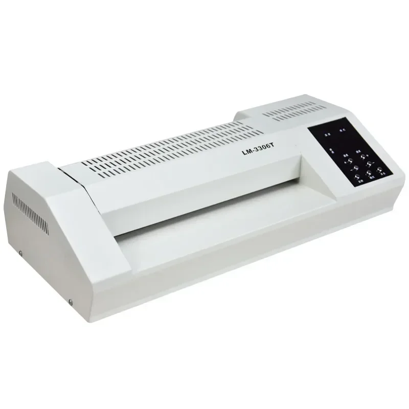 

Hot Sale Photo Laminating Machine 6Rubber Rollers A3 Commercial Large Plastic Sealing Machine LM-3306T High-speed Plastic Moldin