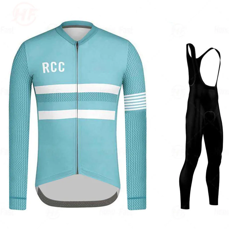 New 2025 Team Mens Long Sleeve Cycling Jerseys RCC Point Bike Clothing Shirts MTB Quick Dry Bicycle Wear Ropa Ciclismo Hombre