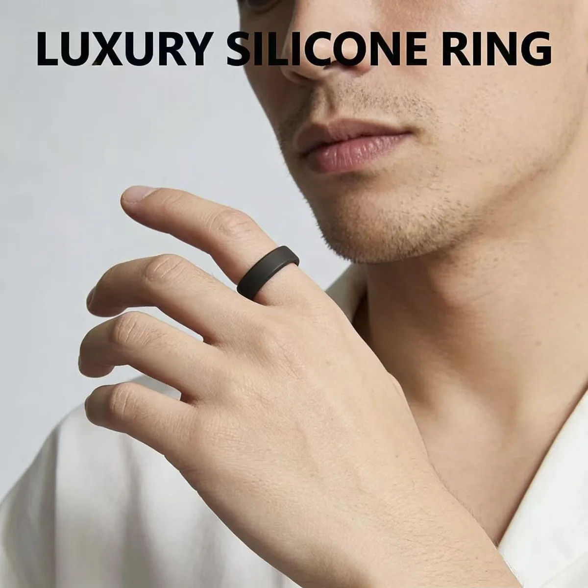 1pc 8mm Neue Sport Ringe Hypoallergen Herren Hochzeit Silikon Finger Ring Geschenk Für Männer 7-14 größe Laufen Outdoor Schmuck – Detail 8