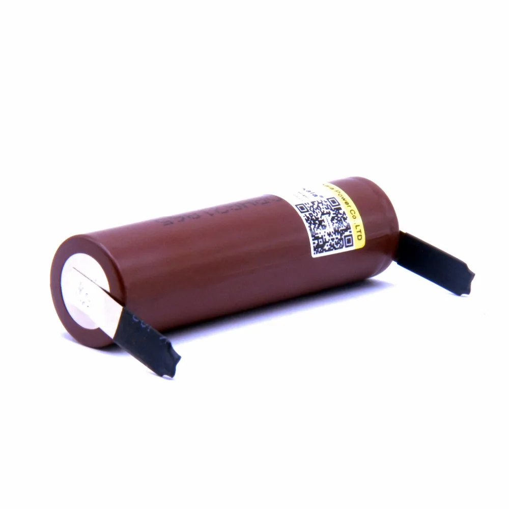 Liitokala bateria 2020 hg2 18650 3000mah, 18650 hg2 3.6v descarga 30a, baterias hg2 + níquel diy + caixa