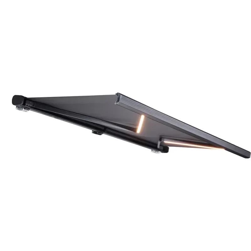 for Heavy Duty Full Cassette Retractable Door Window Canopy Awnings Customized Side Awnings Outdoor