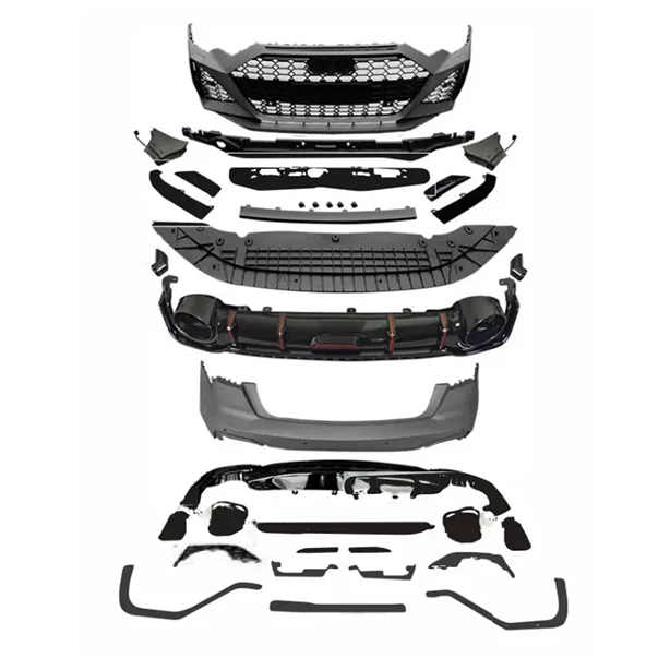 

Factory Direct Car Modified Front bumper Assy Upgrade Body kit for Audi A6 change to RS6 Body kit 2019-2023