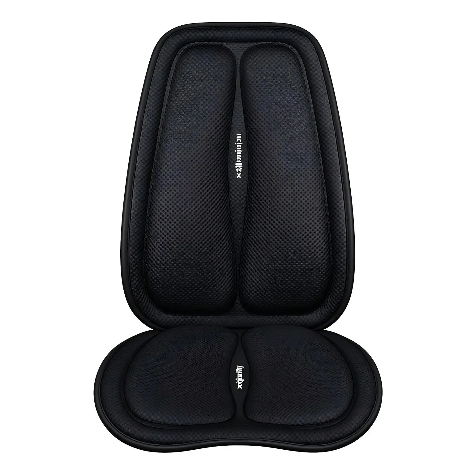 Car Seat Cushion, Premium Soft Breathable Elastic Fabric, All Season Comfort Pad, Skin Friendly for Car, Office & Home Use