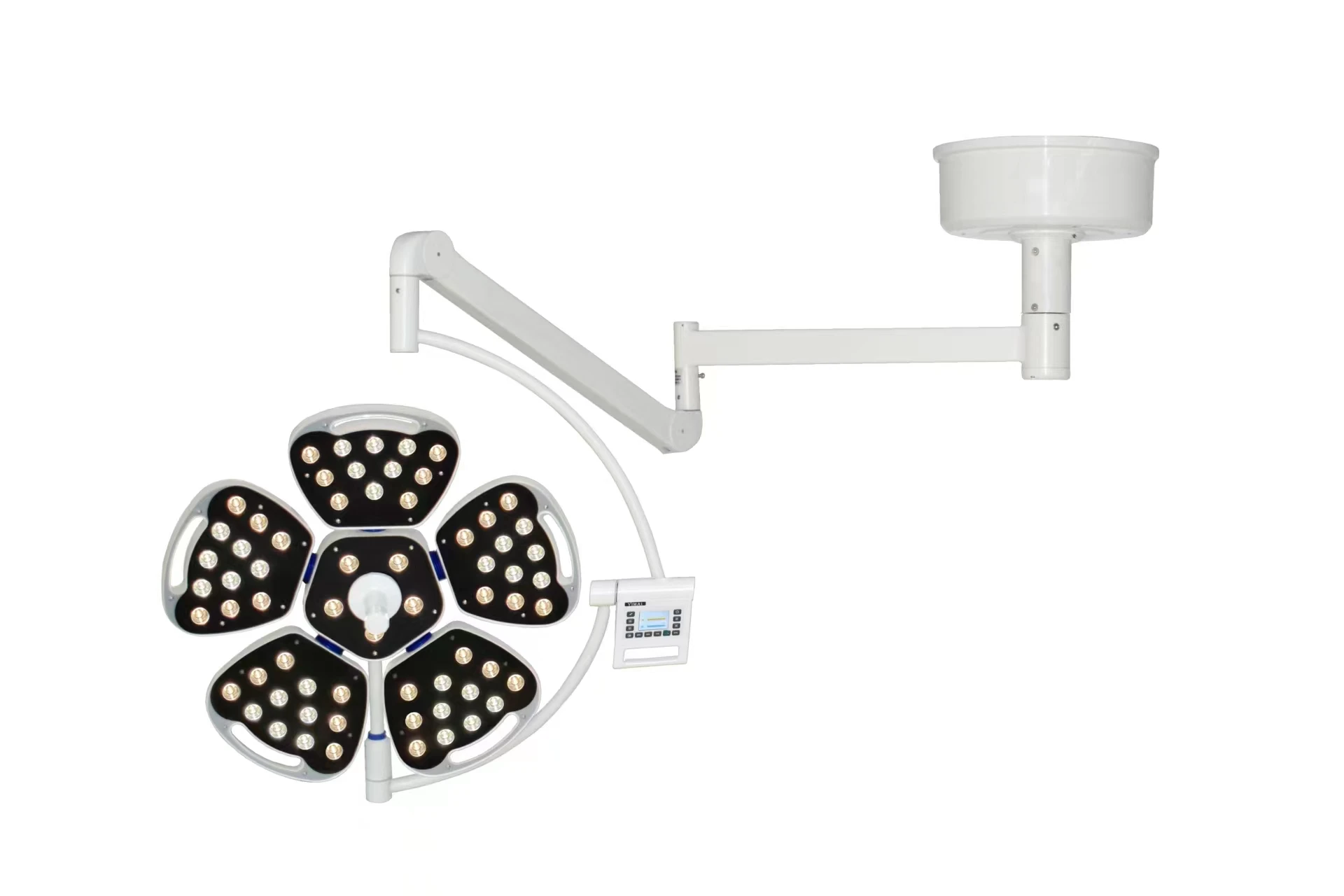 High Quality LED 500 Ceiling Wall Mounted Veterinary Pet Dog Surgery Shadowless Lamp