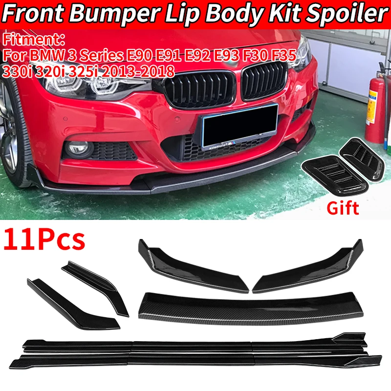 

For BMW 3 Series E90 E92 E93 F30 F35 330i 325i 2013-2018 Refitting And Shovel Side Skirt Wrap Angle Surrounding The Carbon Fiber