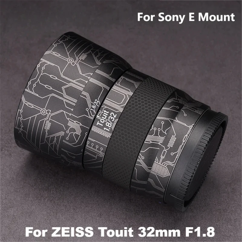 For ZEISS Touit 32mm F1.8 For Sony E Mount Decal Skin Camera Lens Sticker Vinyl Wrap Anti-Scratch Film Touit 32 1.8 F/1.8 1.8/32