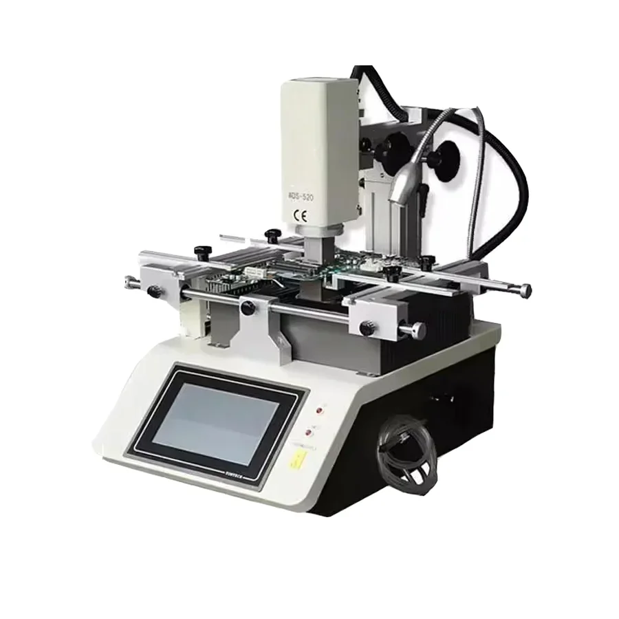 NF Chip Repair Soldering Station, WDS-520 Manual 3-Zone Preheating & Desoldering Rework Station for Electronics, Component Repai
