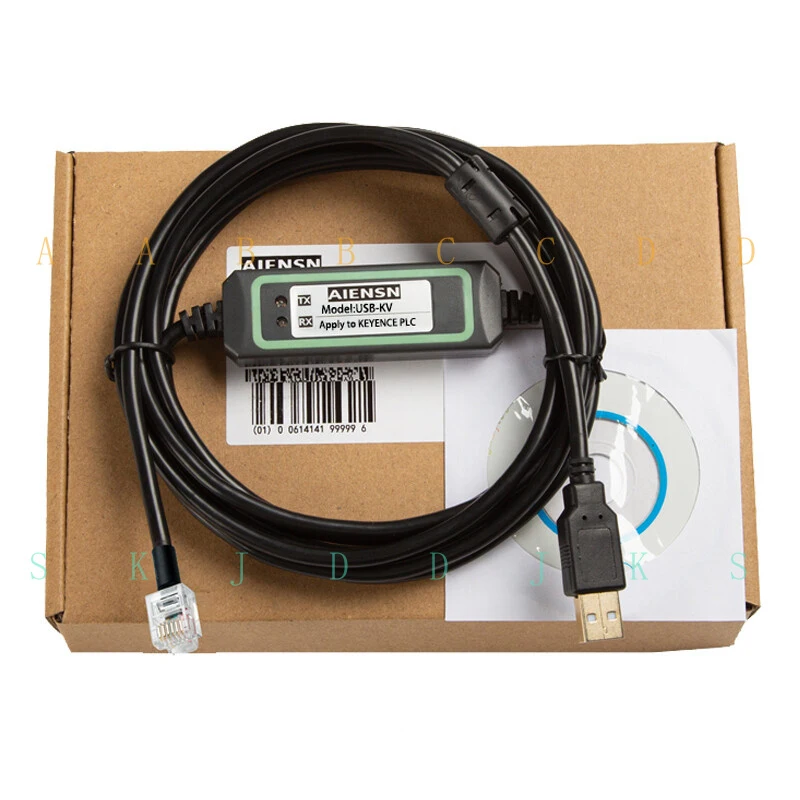 M  USB-KV for KEYENCE KV Series PLC Programming Cable Data Cable Download Cable 3m