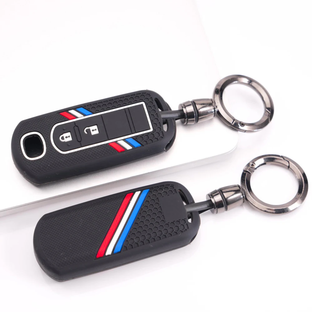 Smart Key Shell With Wrist Strap For Mazda 3 Axela 6 Atenza CX3 CX5 CX8 CX9 CX30 CX50 CX60 MX5 MX30 Scratch Resistant Non Slip