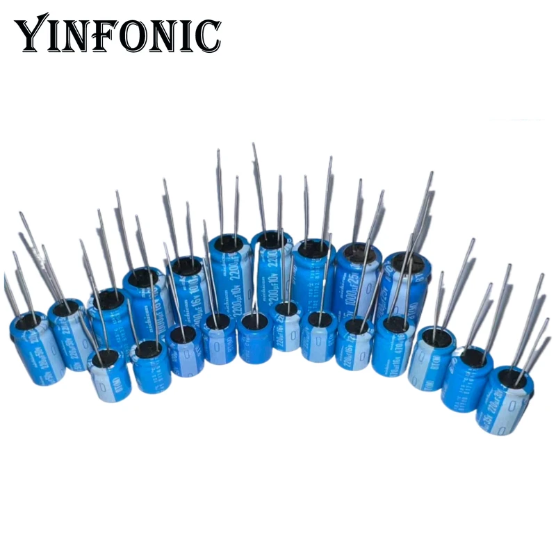 Nichicon BT سلسلة مكثف 10V/16V/25V/35V/50V 47 فائق التوهج 100 فائق التوهج ~ 2200 فائق التوهج 3300 فائق التوهج 125 ° C مكثفات كهربائية من الألومنيوم عالية الدقة #2