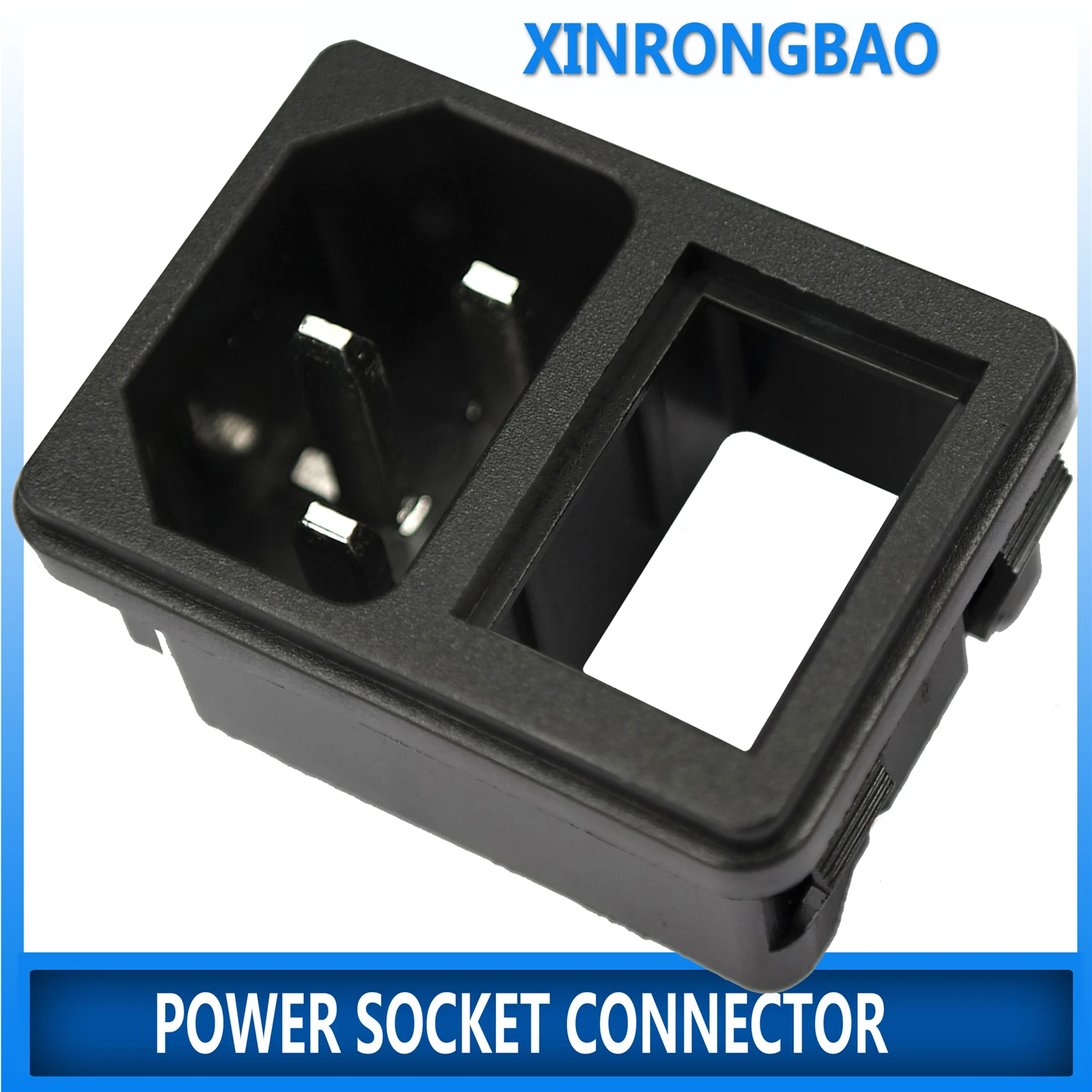 5Pcs IEC 320 C14 Power Inlet Receptacle, AC Power Socket with Rocker Switch 10A 250V, UL VDE KC CCC Certified