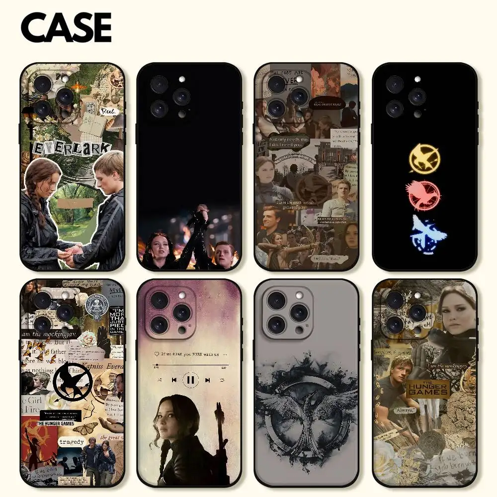 Film The H-Hunger Games Handyhülle für iPhone 17, 16, 15, 14, 13, 12, 11, PRO MAX PLUS, Mini-TPU, weich bis hautfreundliche Hülle