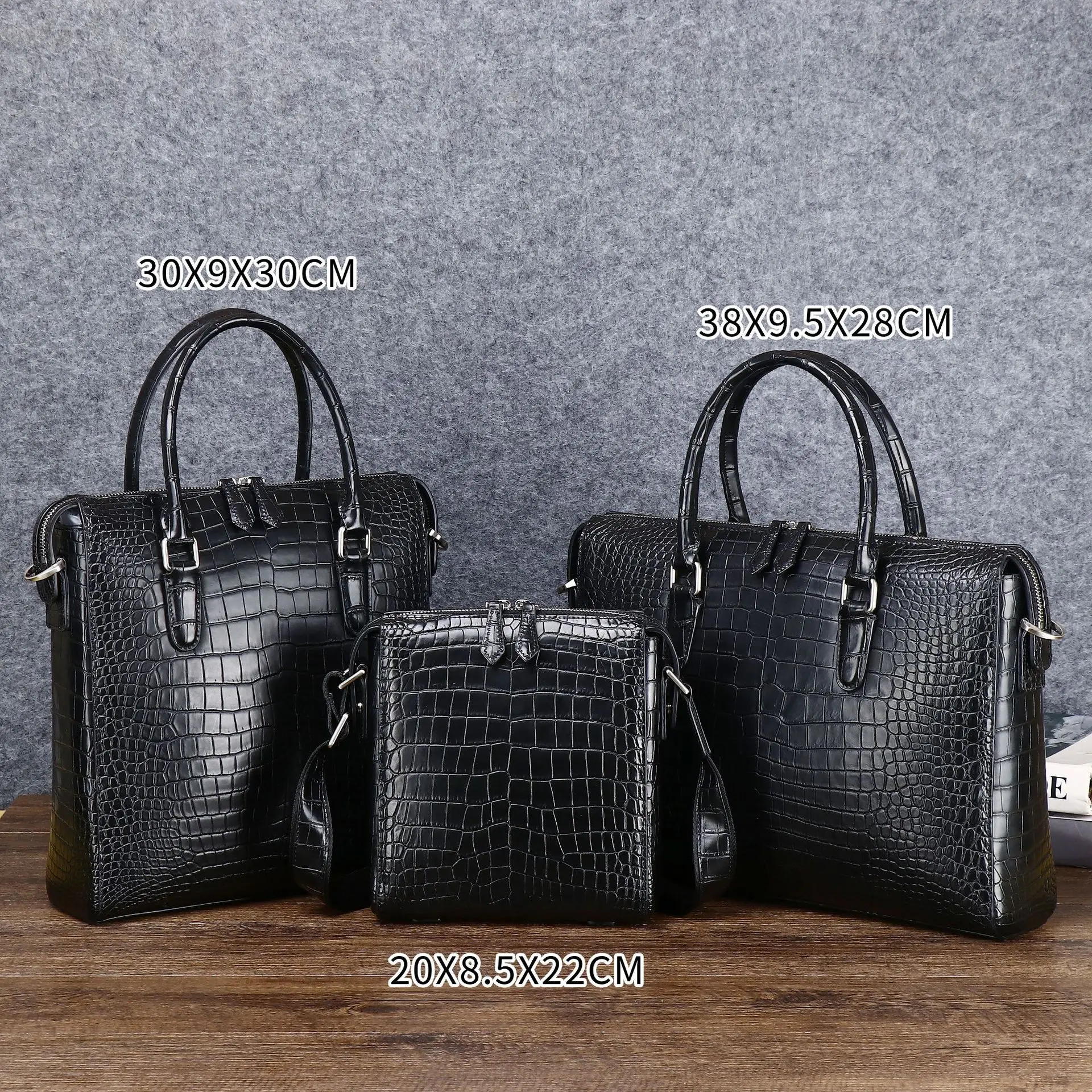 

New men's bag, large capacity business briefcase, casual shoulder bag, crossbody bag, men's luxury handbag