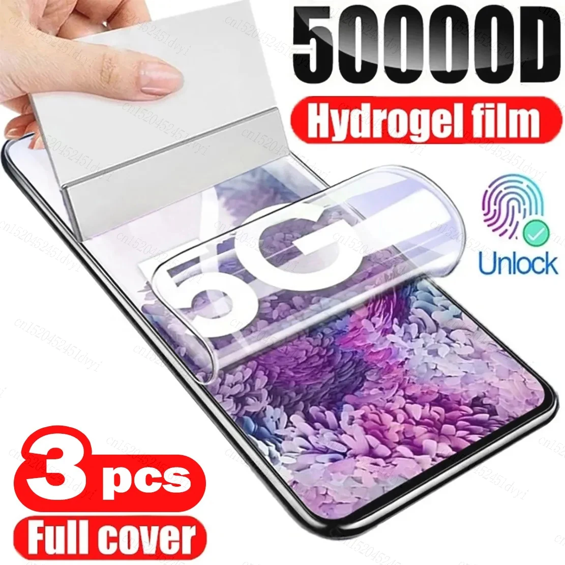 3 ชิ้นฟิล์ม Hydrogel สําหรับ iiiF 150 B3 B2 Pro B2 Ultra B1 Pro Plus Air2 Ultra Air1 Pro Plus Raptor LTD air3 Raptor ป้องกันหน้าจอ