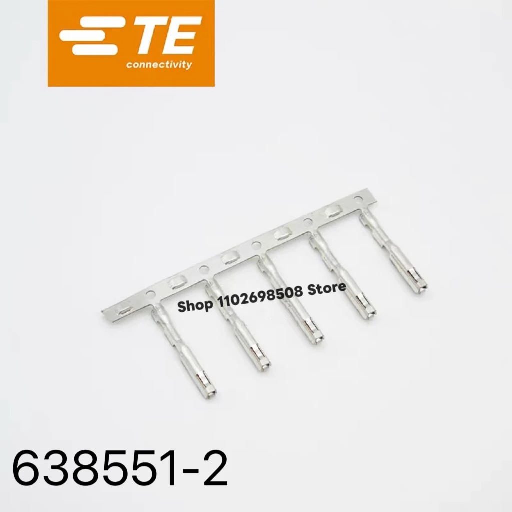 10pcs  638551-2 TE Automotive Terminal cable gauge 22AWG in stock
