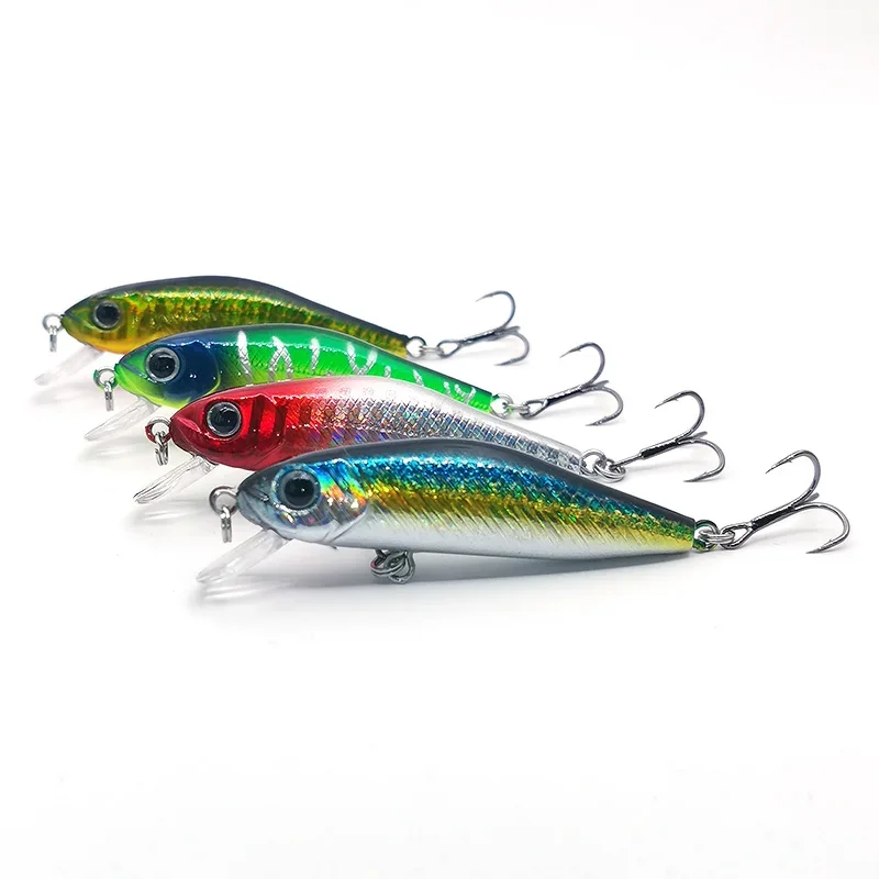 Señuelo Minnow flotante 55mm 4,8g Crankbait – Pesca lubina Japan Topwater - imagen 5