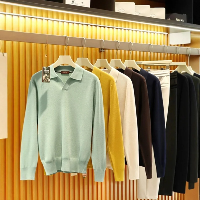 

Ele вязаный шерстяной свитер, осенний новый Sle, оригинальная повседневная одежда Haome для мужчин, удобная дышащая одежда