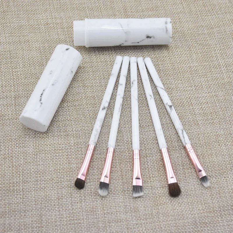 Professional Makeup Brushes Set Portable Travel Eye Makeup Brush Set Mini Eyeshadow Eyeliner Eyebrow Lip Brush Women Beauty Tool