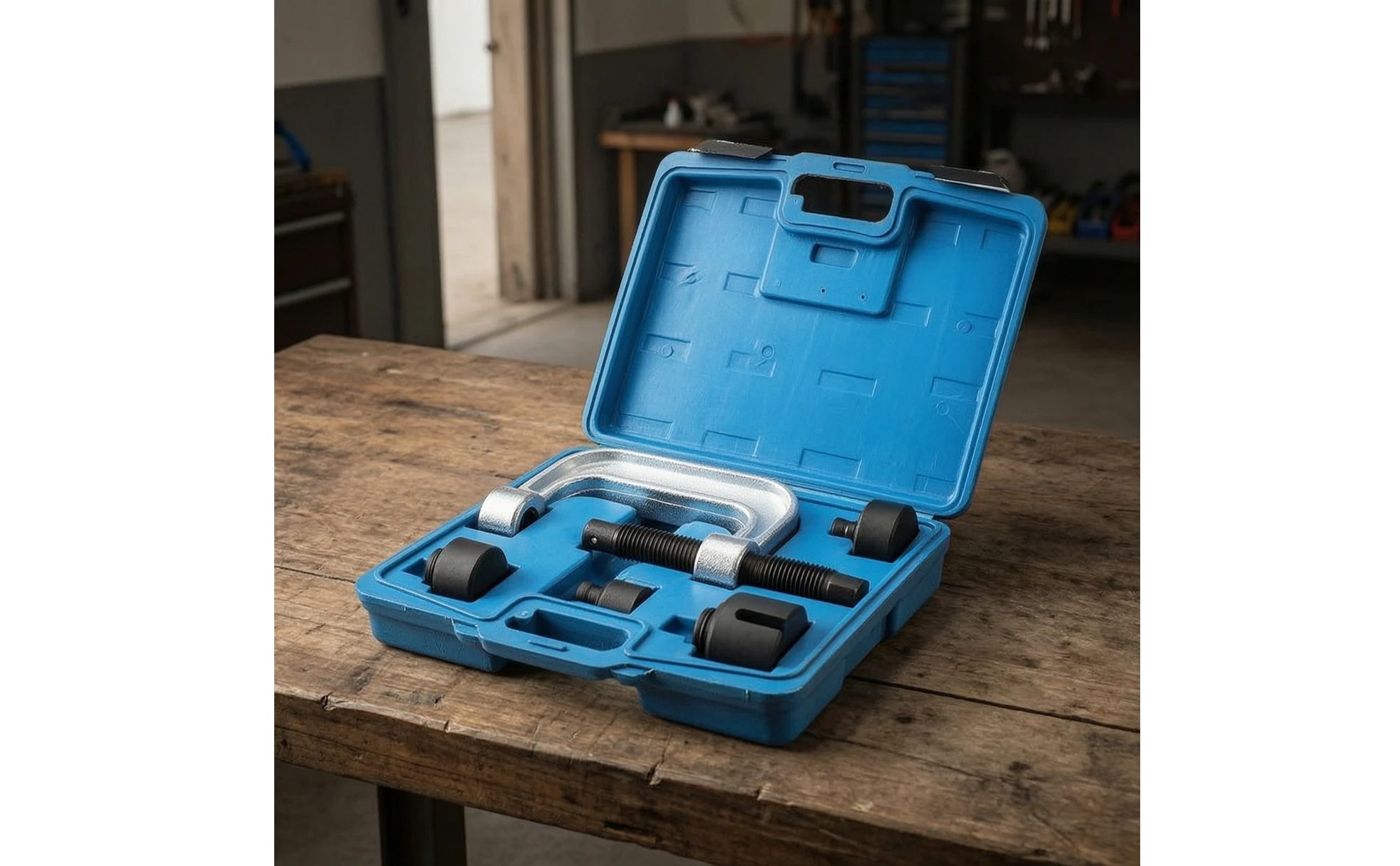Ball Joint Press Tool Kit Manual Ball Joint Press Set Puller Professional-Grade Portable for Mechanics, Chassis Repair