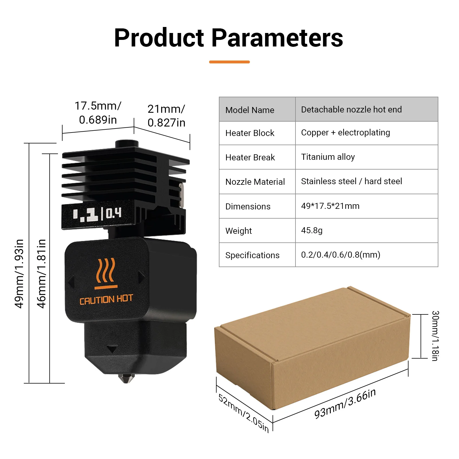 

Для комплекта Hotend Bambu H2D/H2S, быстрая скорость, сборка Hot End 0,2/0,4/0,6/0,8 мм, сопло из закаленной стали, силиконовая часть 3D-принтера