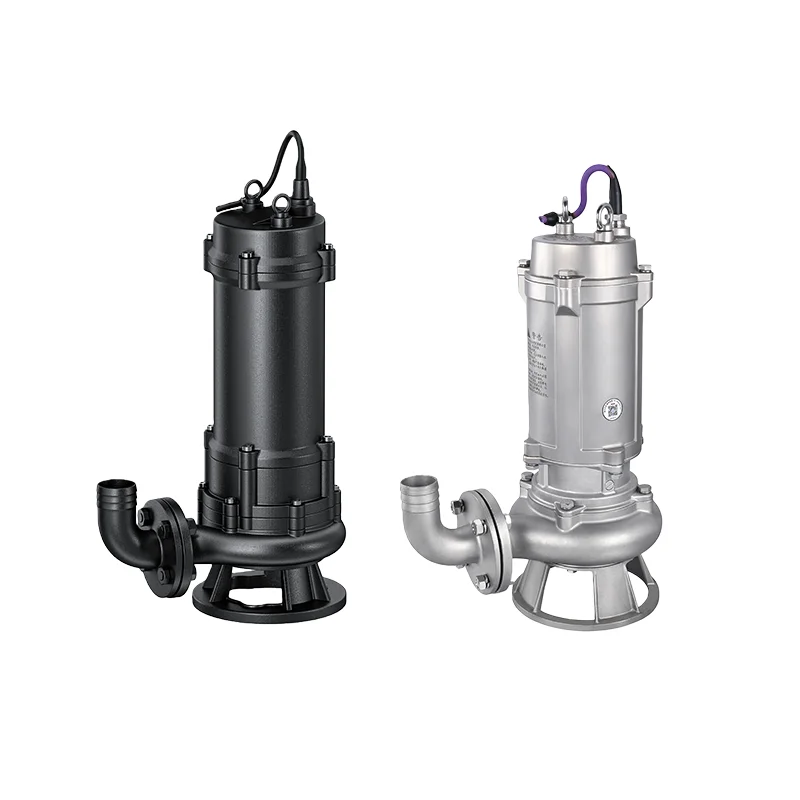 

Vertical Electric Submersible Centrifugal Pump Stainless Steel Cast Iron WQ Series For Sewage Booster Industrial