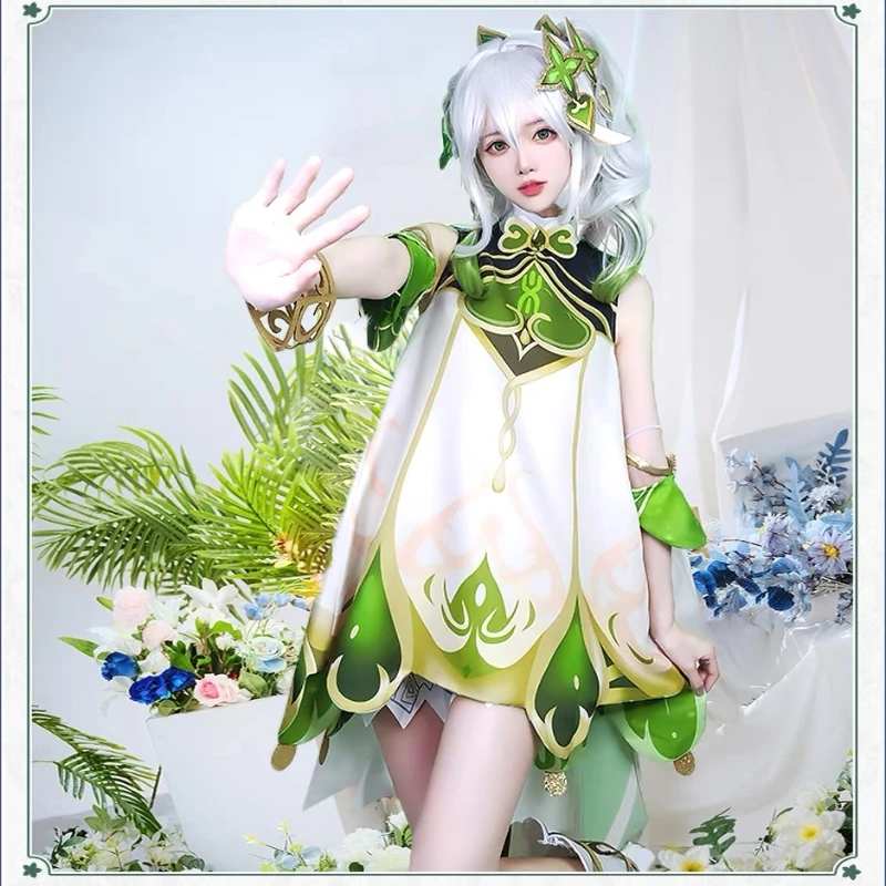 

Popular Three-quarters Sleeve Role-playing Costumes, Wigs, Halloween Fresh and Cute Fabrics, Soft Cartoon Anime Game Costumes
