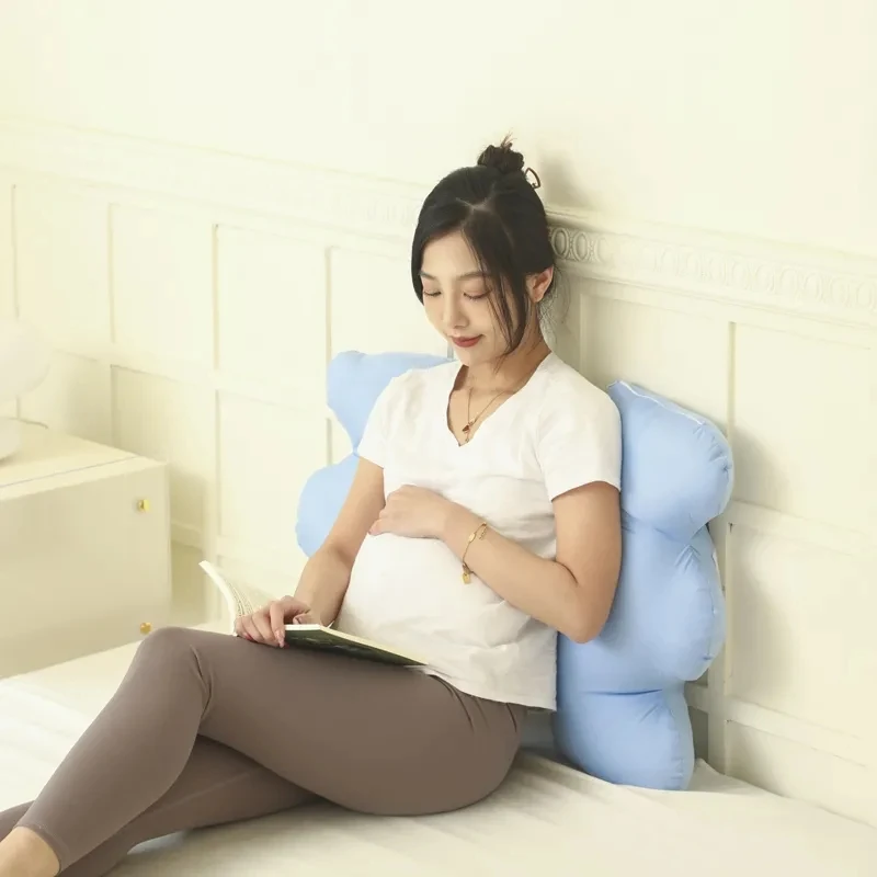 

Elastic Fleece Fabric Pregnant Women Waist Protect Pillow Side Sleep Belly Support Pillow Four Seasons Multi-function Pillow