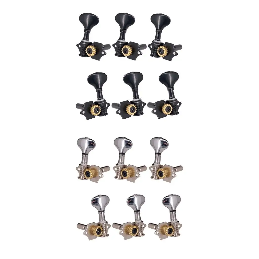 6 pcs  Key Pegs Machine Heads for Classical/Flamenco Guitar 3 Left & 3 Right