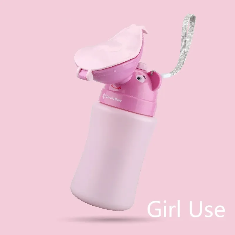 450ml Urinal Boys Girls Pot Portable Baby Hygiene Toilet Outdoor Car Travel Anti-leakage Potty Kids WC Toilet Training Potty