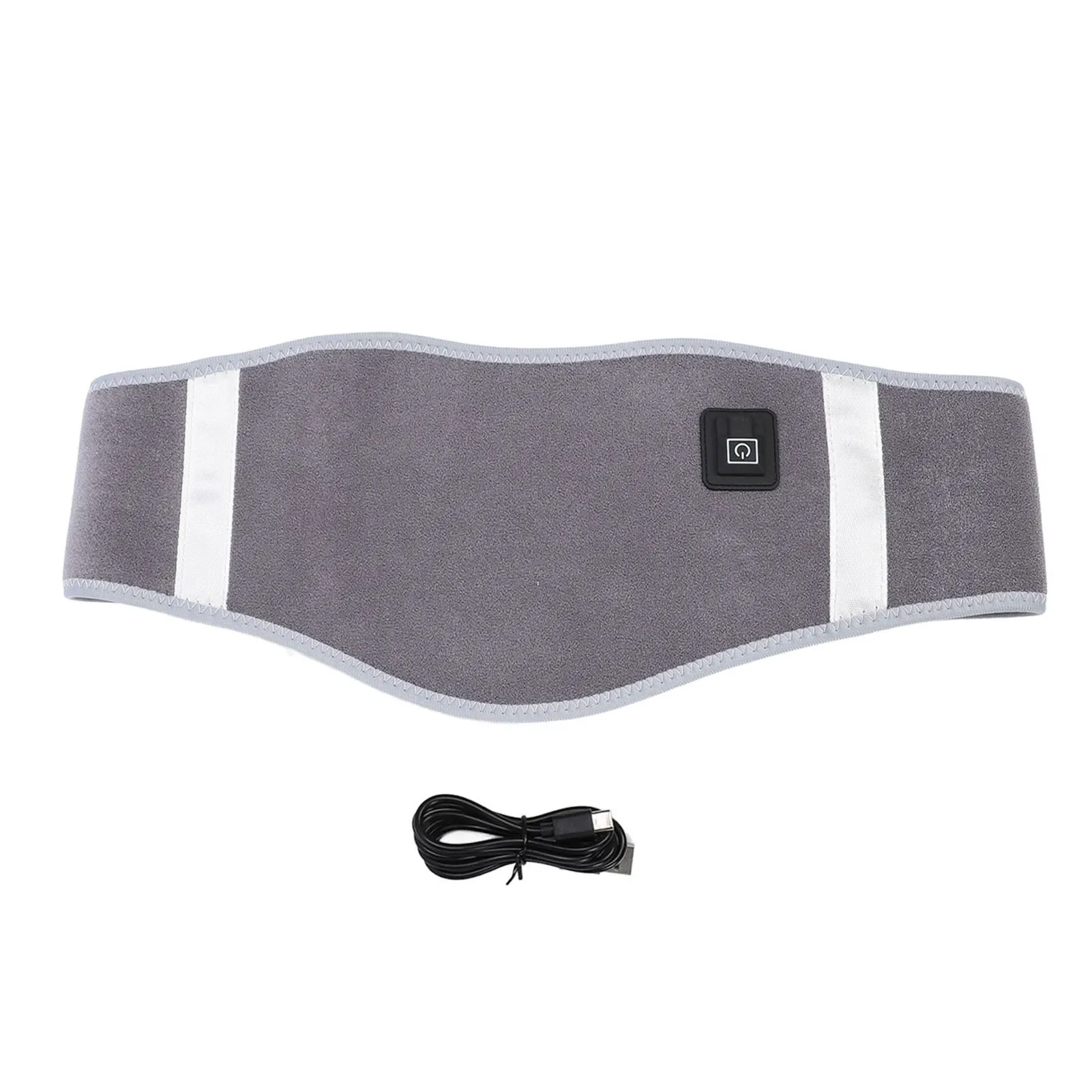 Lower Heating Lumbar Belt Back Heat Carbon Fibre Support Belt  Electric Heating Pad 3 Temperature Control Heated Waist Belt