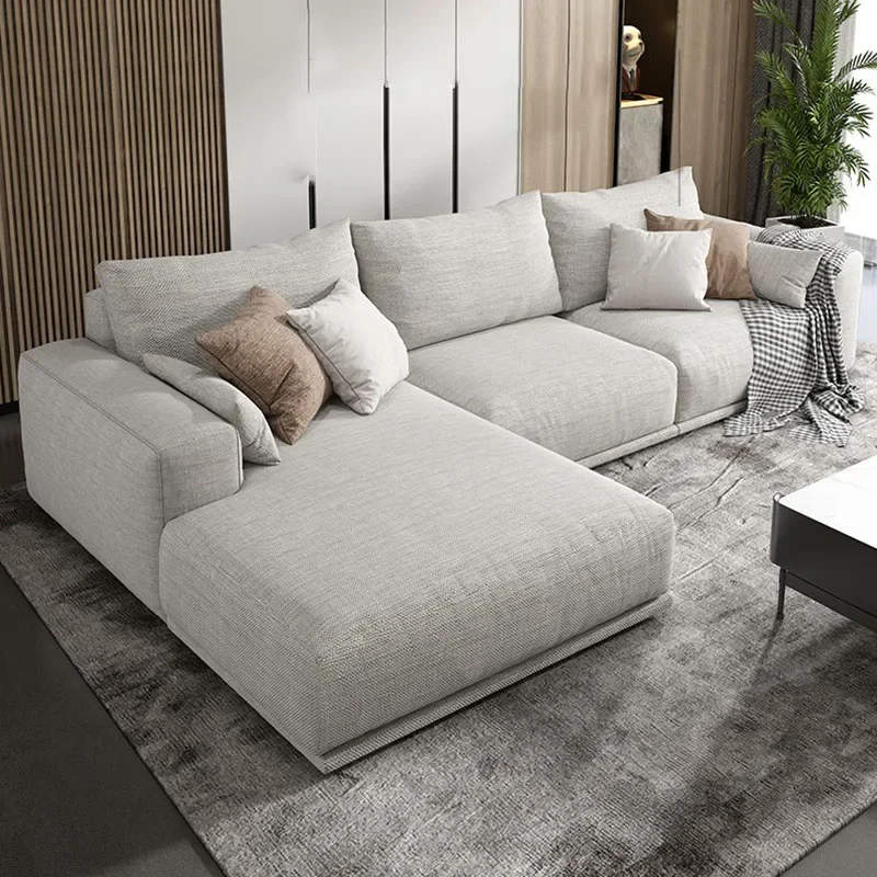 Modern White Sofa European Cloud Design Curved Lounge Individual Floor Couch Modular Creative Muebles Hogar Home Furniture