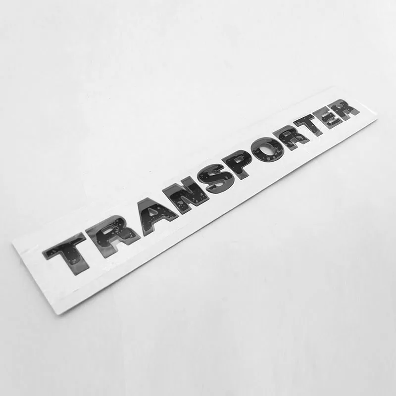 T4 Transporter Chrome Lettering Typing T6 Rear Boot Badge Emblems T5 Tailgate Logo Transporter