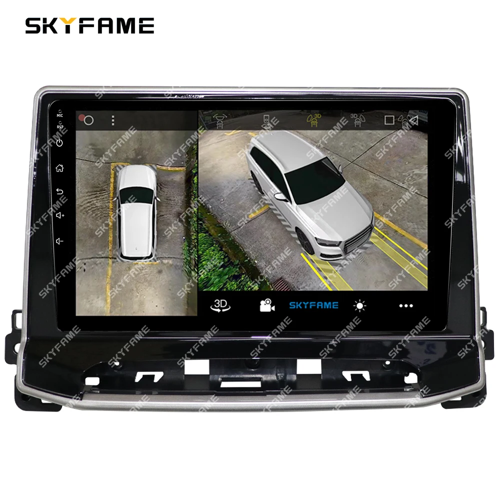 SKYFAME إطار السيارة فآسيا محول Canbus صندوق فك أندرويد راديو داش تركيب لوحة عدة ل جيب كومباس