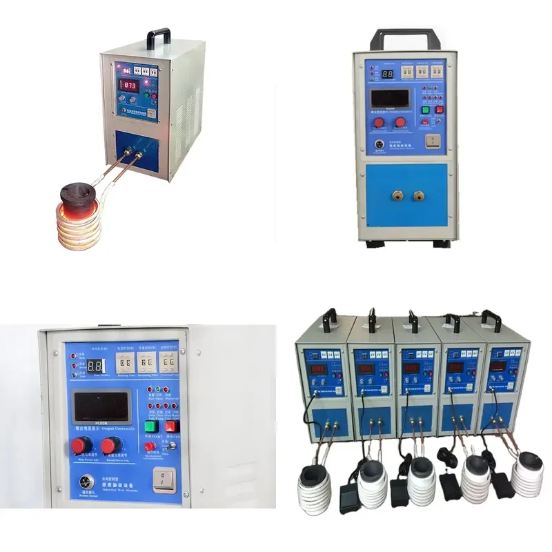 for 5Kg High Frequency 25kW Induction Heater Portable Industrial Furnace Gold and Steel Melting Furnace