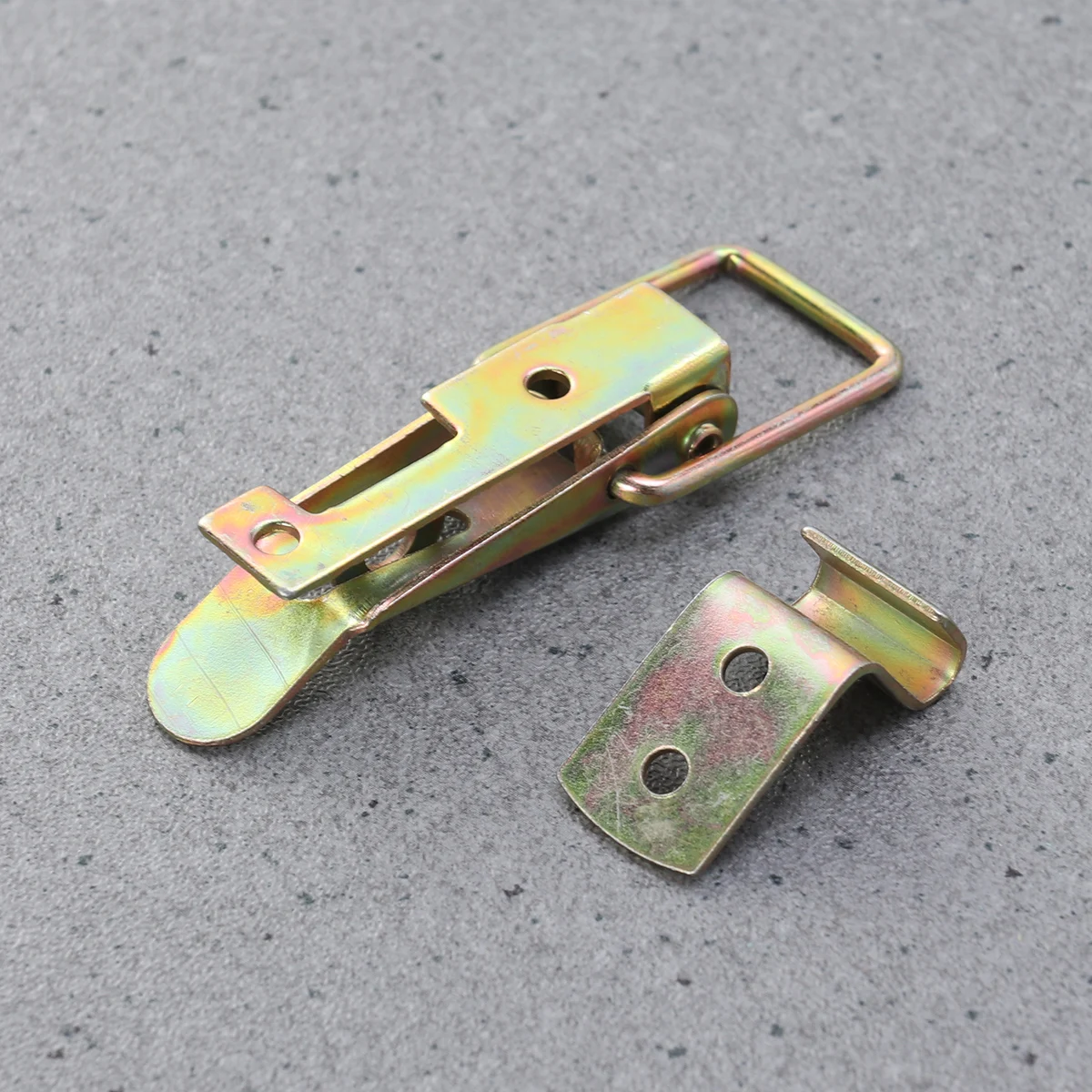 

Heavy Duty Draw For Car Truck Camper Hold Down Hatch Strong Iron Material Golden Carriage Clamp Latch Camper Hasp Truck Door