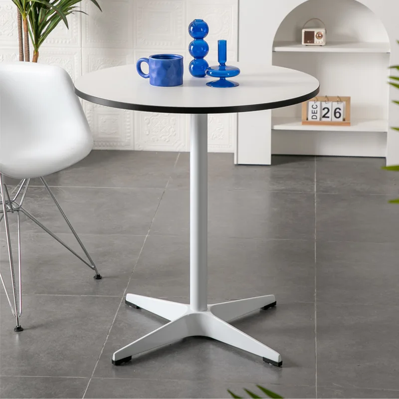 Nordic medieval round table ins blogger Korean fashion coffee table meeting negotiation desk