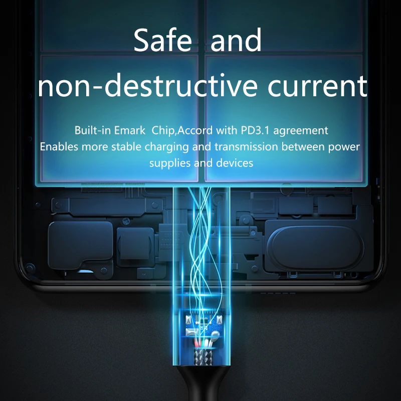 PD 240 واط USB C إلى نوع C كابل PD3.1 سريع شحن الحبل ل PS5 نينتندو التبديل سامسونج هواوي شاومي ممن لهم Oneplus ل ماك بوك #3