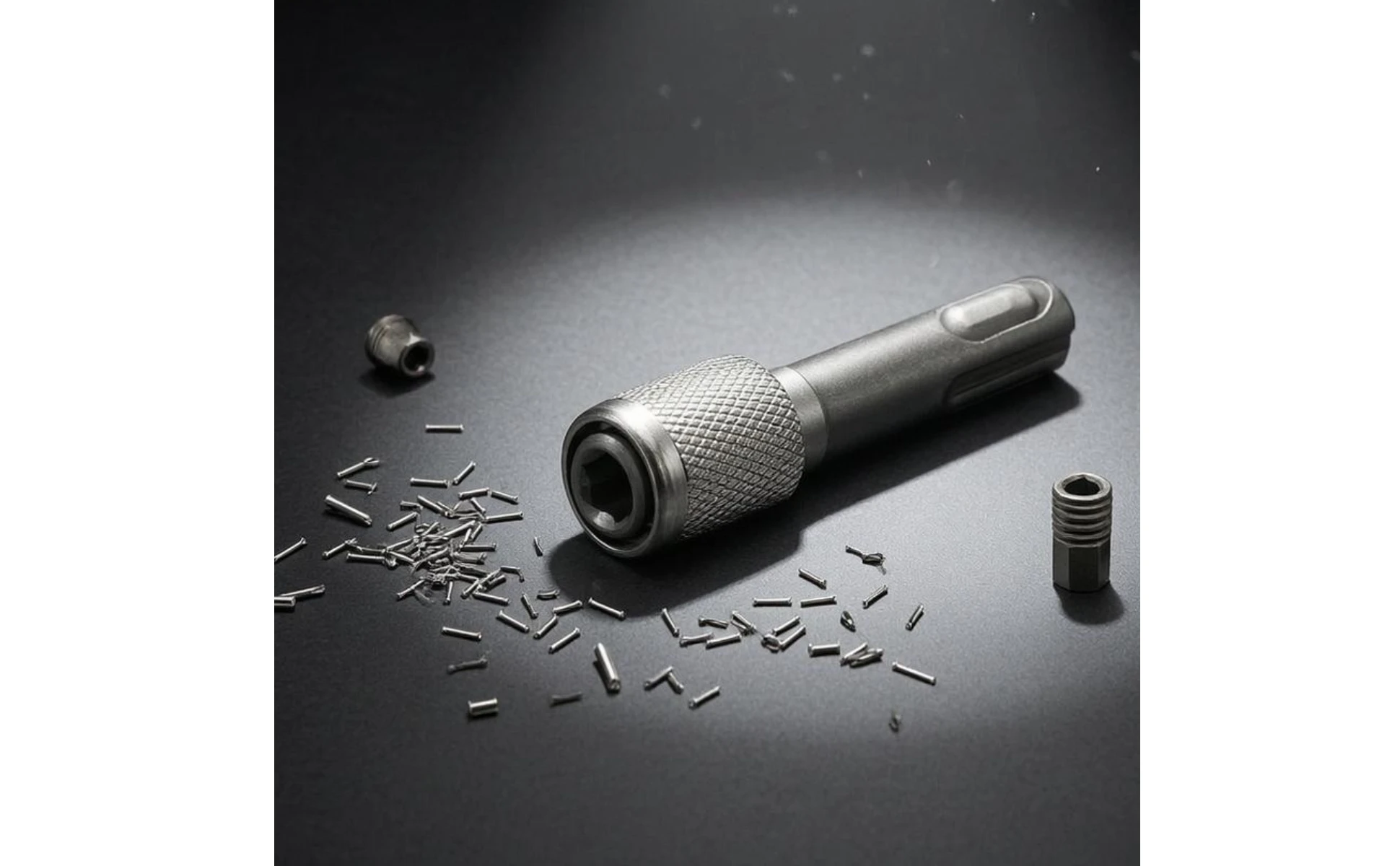 Hex Shank Socket Adapter Knurled Hex Shank Adapter Drill Socket Extension Conversion Connector Tool Accessory Matte Finish Hex Shank Socket Adapter Knurled Hex Shank Adapter Drill Socket Extension Conversion Connector Tool Accessory Matte Finish