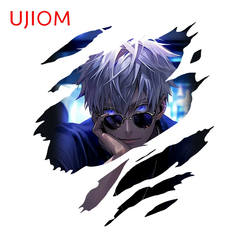 UJIOM Tear Unique Sukuna Wall Sticker Practical Attractive Amusing HD Pattern Decal Decorative Practical Charming Home Decor