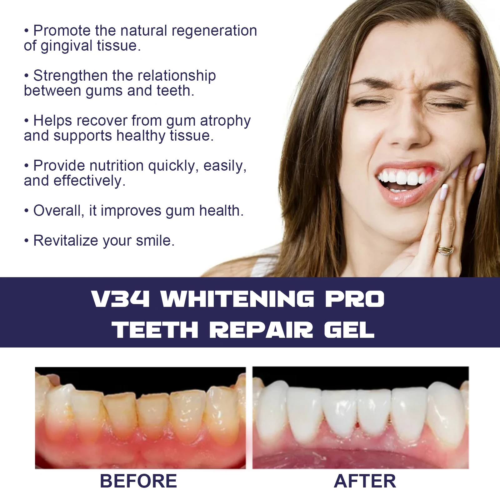 Riparazione rapida Gengive dan - Teeth Whitening Serum recensione e prezzo